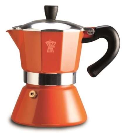 Pezzetti Bellexpress Coffee Maker 3C, Orange - Image 2