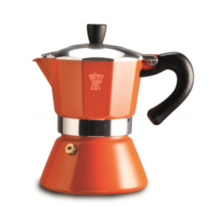 Pezzetti Bellexpress Coffee Maker 3C, Orange
