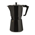 Pezzetti Italexpress Aluminium Coffee Maker 14C, Black