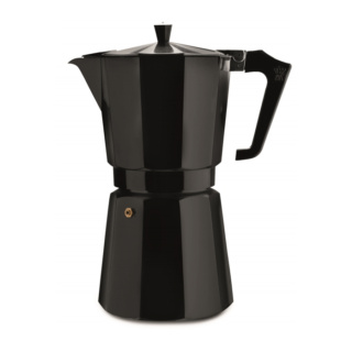 Pezzetti Italexpress Aluminium Coffee Maker 14C, Black