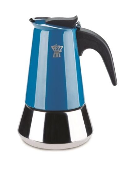 Pezzetti SteelExpress Induction Espresso Maker 4C, Teal - Image 2