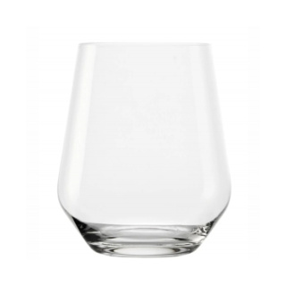 Stölzle Lausitz Revolution Quatrophil Whisky Glasses, 370ml, Set of 6
