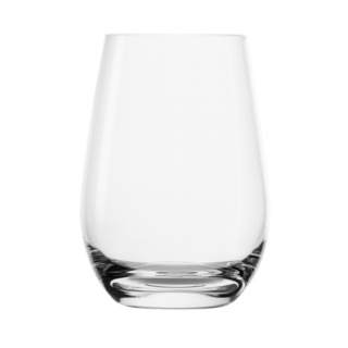 Stölzle Lausitz Stemless Wine Tumblers, 465ml, Set of 6