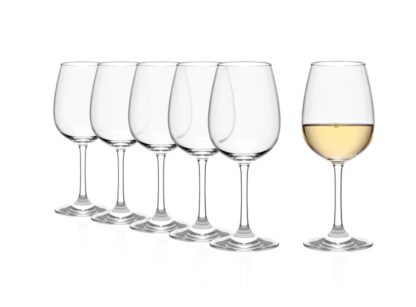 Stölzle Lausitz Weinland White Wine Glasses, 350ml, Set of 6 - Image 4