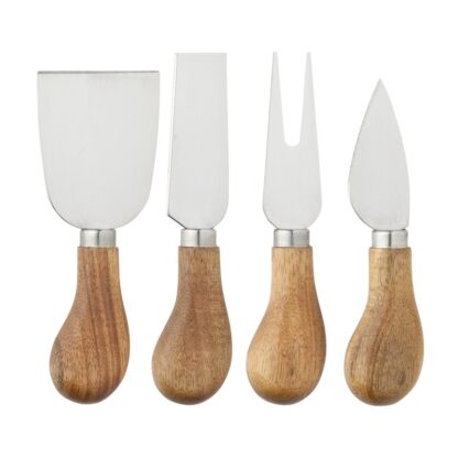 Taylors Acacia Cheese Board and Knife Set, 4pc - Image 6