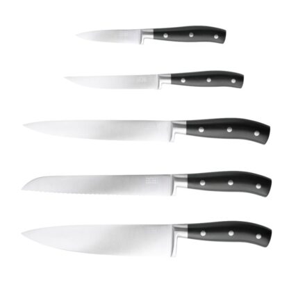 Taylors Henley 5pc Bamboo Block Set with 3-Stage Sharpener - Image 4