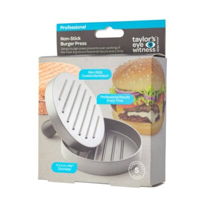 Taylors Non Stick Aluminium Burger Press - Image 3