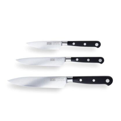 Taylors Oxford Stainless Steel Rivets Knife Set, 3pc - Image 5