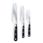 Taylors Oxford Stainless Steel Rivets Knife Set, 3pc
