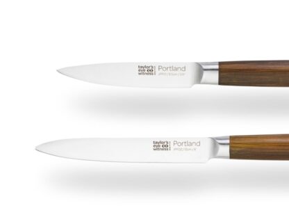 Taylors Portland Walnut 5pc Presentation Kitchen Knife Set - Image 5