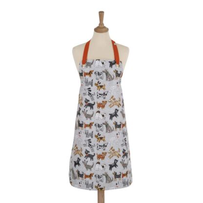 Ulster Weavers Biodegradable Oil Cloth Apron, Dog Days - Image 4
