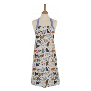 Ulster Weavers Biodegradable Oil Cloth Apron, Feline Friends