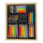 Verdier Cutlery Set, 24pc, Pastel