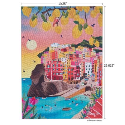 WerkShoppe Puzzle, 1,000pc, Cinque Terre - Image 2