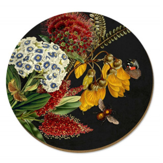 Wolfkamp & Stone Placemats, Rata & Kowhai, Set of 4