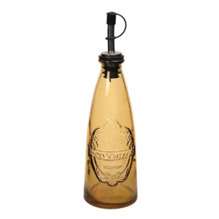 Dexam Sintra Recycled Glass Oil Drizzler, Ochre