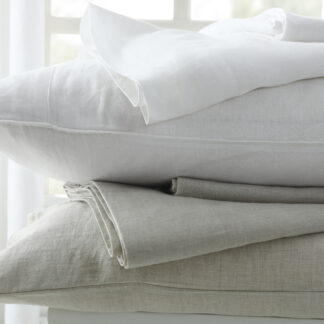 Laundered Linen Sheet Set, Natural