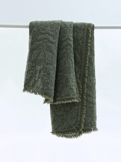 Mayen Throw, Olive - Image 4
