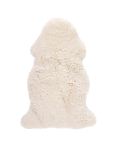 New Zealand Wool Sheepskin Rug, Linen, Single - Image 2