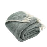 New Zealand Wool Throw, Slate