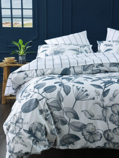 Botanical Duvet Set, Bluestone - Image 2