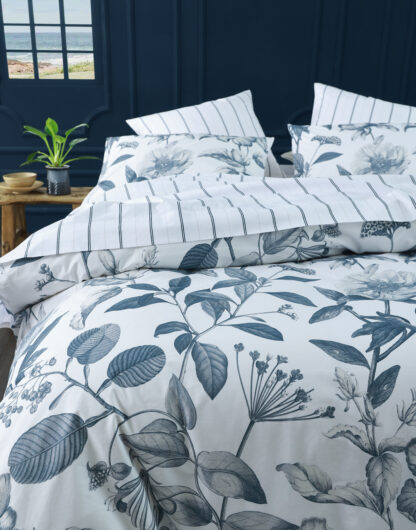 Botanical Duvet Set, Bluestone - Image 3