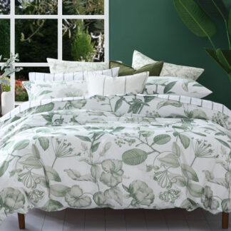 Botanical Duvet Set, Leaf