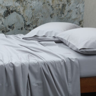 Pure Cotton 250TC Sheet Set, Pewter
