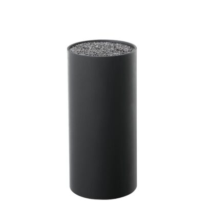 Zassenhaus Round Knife Block, Black - Image 2