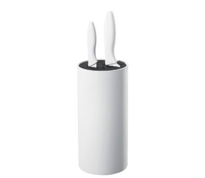 Zassenhaus Round Knife Block, White - Image 3