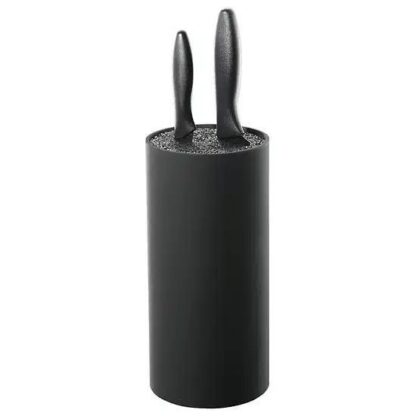 Zassenhaus Round Knife Block, Black - Image 3