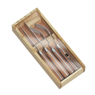 Zassenhaus Steak Knife & Fork Set, 2 Pair