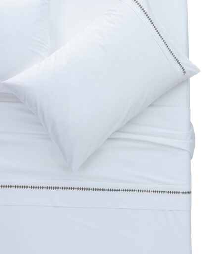Bee Sheet Set, Taupe - Image 3