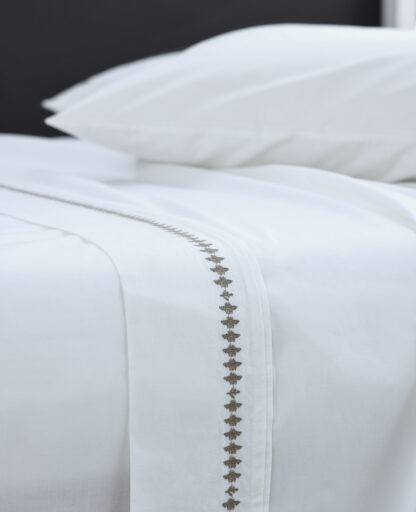 Bee Sheet Set, Taupe