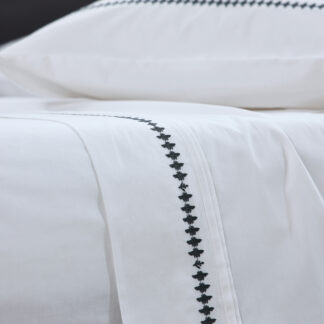 Bee Sheet Set, Ink