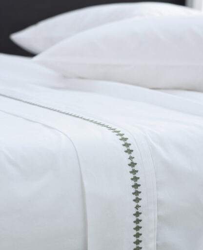 Bee Sheet Set, Thyme - Image 2