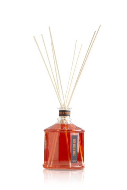 Erbario Toscano Luxury Home Fragrance Diffuser, 250ml, Cuore di Peppe Nero - Image 4