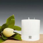 Waxglo Unscented Cylinder Candle, 3 Wick, 150x150mm, White