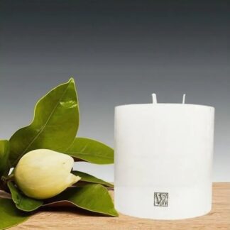 Waxglo Unscented Cylinder Candle, 3 Wick, 150x150mm, White