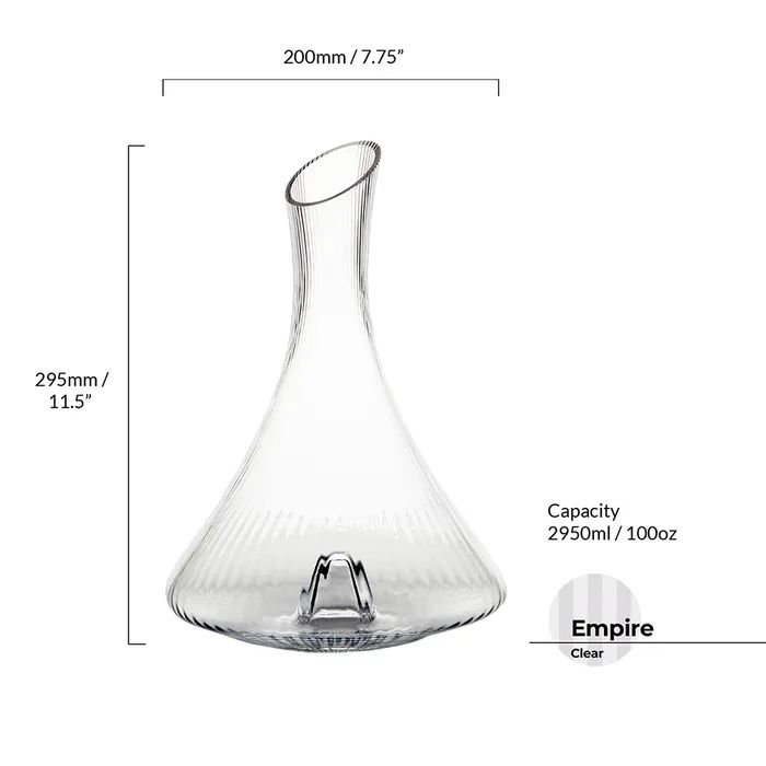 Anton Studio Empire Wine Carafe - Image 3