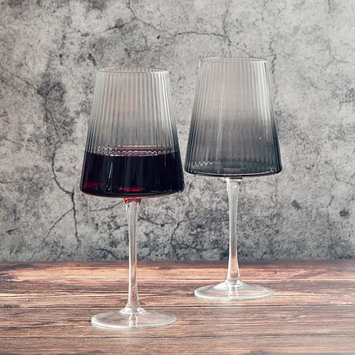 Anton Studio Empire Smoke Wine Glasses, Set of 2 - Image 7