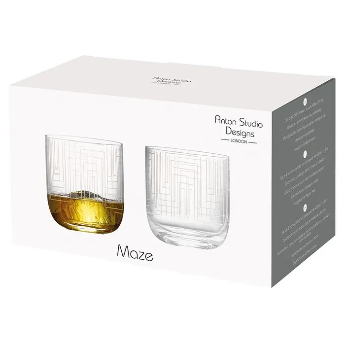 Anton Studio Maze DOF Tumblers, Set of 2 - Image 4
