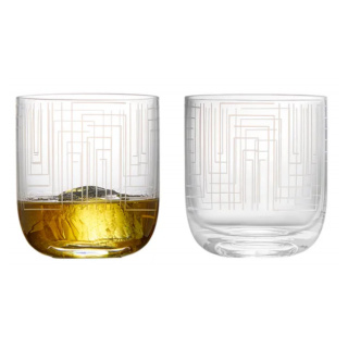 Anton Studio Maze DOF Tumblers, Set of 2