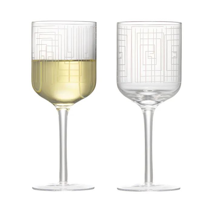 Anton Studio Maze Wine Glasses, Set of 2 - Image 5