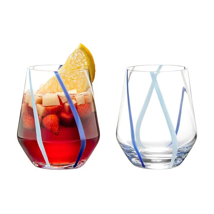 Anton Studio Rio Azure DOF Tumblers, Set of 2 - Image 2