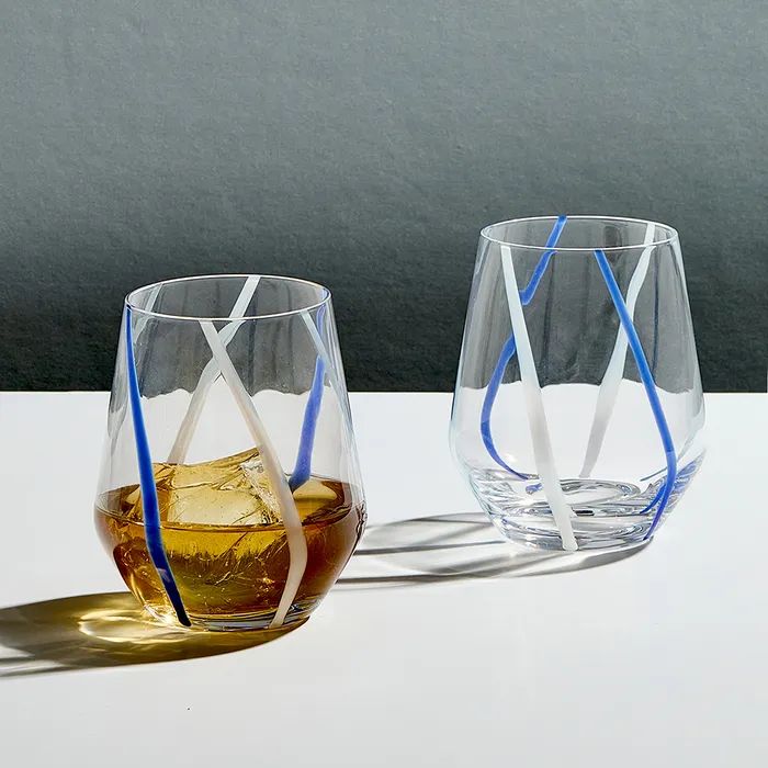 Anton Studio Rio Azure DOF Tumblers, Set of 2 - Image 3