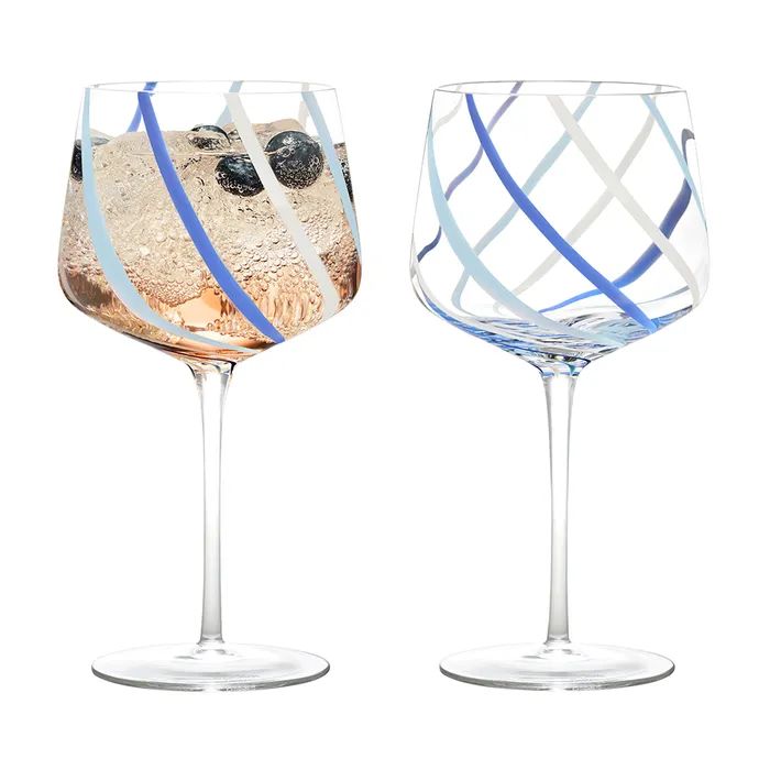 Anton Studio Rio Azure Gin Glasses, Set of 2 - Image 3