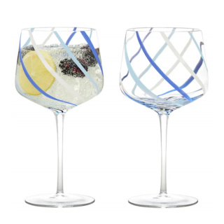 Anton Studio Rio Azure Gin Glasses, Set of 2
