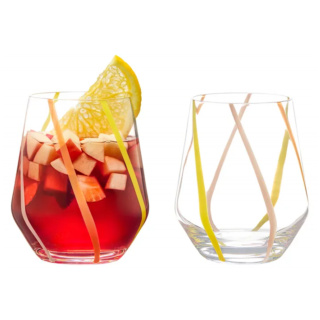 Anton Studio Rio Citrus DOF Tumblers, Set of 2