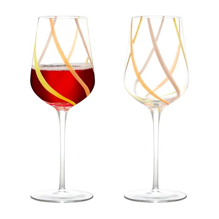 Anton Studio Rio Citrus Wine Glasses, Set of 2 - Image 2